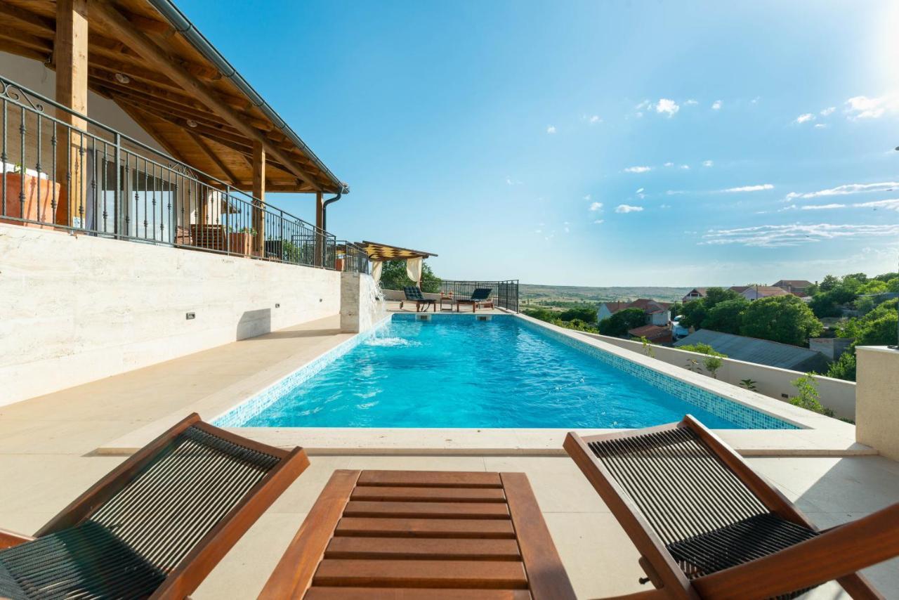 Modern Rustic Villa Kate Benkovac Luaran gambar