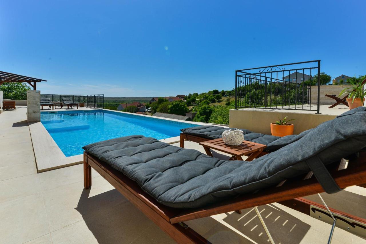Modern Rustic Villa Kate Benkovac Luaran gambar